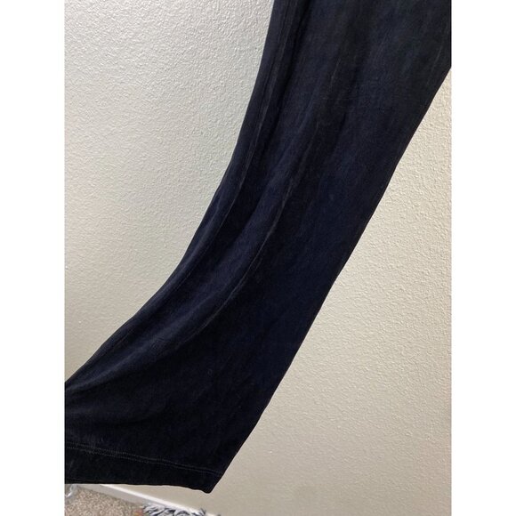 Chico's Travelers Black Slinky Pull on Pants Women 6 Knit Career Neutral Stretch - Picture 12 of 13